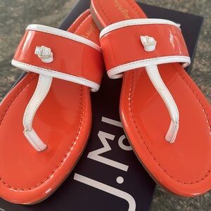 J.McLaughlin Patent Leather Sandals
